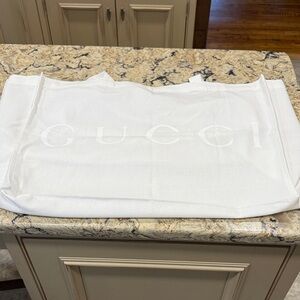 Gucci Ivory Cotton Tote